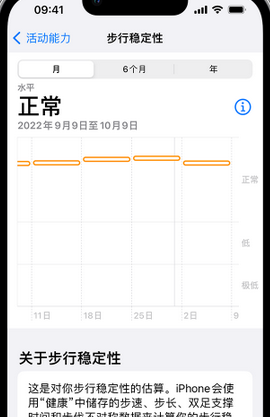 焉耆iPhone手机维修如何在iPhone开启'步行稳定性通知'